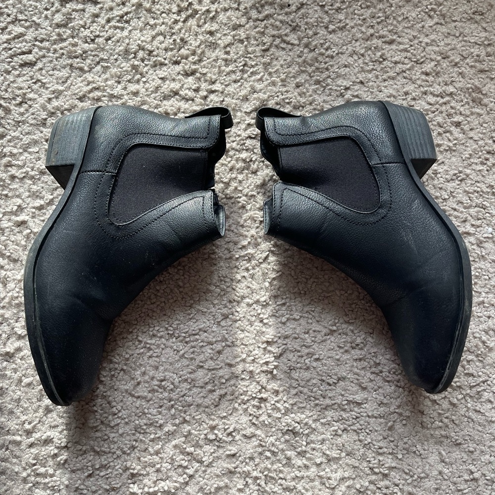 Madden Girl, Ankle Booties, Colour: black, Size 8W